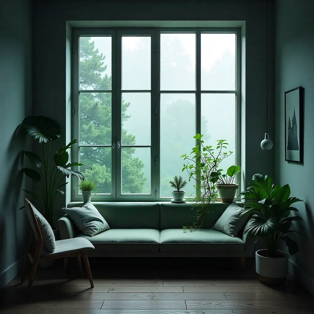 Transformed living space with natural elements